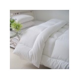 Pilota matlasata ranforce -100% bumbac de iarna 140x210cm,alba-PLT26