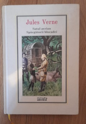 Jules Verne - Satul aerian. Spargatorii blocadei foto