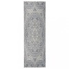 VidaXL Covor de exterior, model albastru, 80x250 cm, țesătură plată 340828