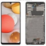 Display cu touchscreen si rama Samsung Galaxy A42 5G Negru OLED