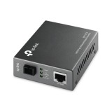 TP-Link MC112CS convertoare media pentru rețea 100 Mbit/s Monomodală Negru