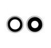Geam Camera iPhone 11 + Rear Camera Holder, White, Piese Schimb
