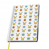 Notebook A5 Pokemon - Starters, Abystyle