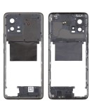 Mijloc cu Geam Camera Motorola Moto G72 Negru