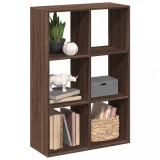 VidaXL Bibliotecă/separator cameră stejar maro 69,5x29x103,5 cm lemn