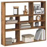 VidaXL Raft de perete din lemn vechi 90x16x78 cm din lemn prelucrat