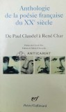 Anthologie de la po&eacute;sie fran&ccedil;aise du XXe si&egrave;cle - 1983 - Michel D&eacute;caudin ($S136)