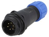 Mufă SP13 tată 6 PIN IP68 125V 5A