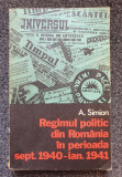 REGIMUL POLITIC DIN ROMANIA IN PERIOADA SEPT. 1940-IAN. 1941