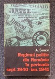 REGIMUL POLITIC DIN ROMANIA IN PERIOADA SEPT. 1940-IAN. 1941