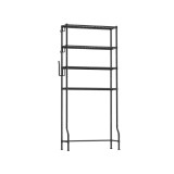 Cumpara ieftin Raft baie WC Songmics Negru 83x30x179 cm