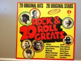 20 Rock &amp; Roll Greats &ndash; Selectiuni (1974/K-Tel/RFG) - Vinil/Vinyl/NM+, virgin records