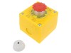 Casetă de Comandă cu 1 Buton Ciupercă IP65 SP22K1