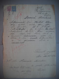 HOPCT DOCUMENT VECHI NR 467 SUI MIHEL-EVREU -SCOALA NR 3 FETE BOTOSANI 1948, Romania 1900 - 1950, Documente