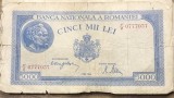 (BNK A) Romania bancnota 5000 lei 2 Mai 1944