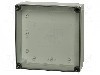 Carcasa policarbonat, 180mmx180mmx60mm, IP66, IP67, FIBOX - PC 175/60 HT