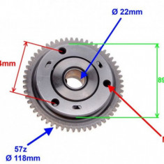 Bendix ATV 250-300 cc (cu bucsa + 3 bile)