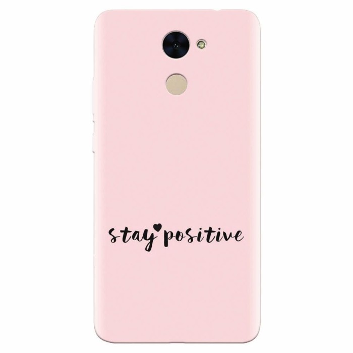 Husa silicon pentru Huawei Nova Lite Plus, Stay Positive