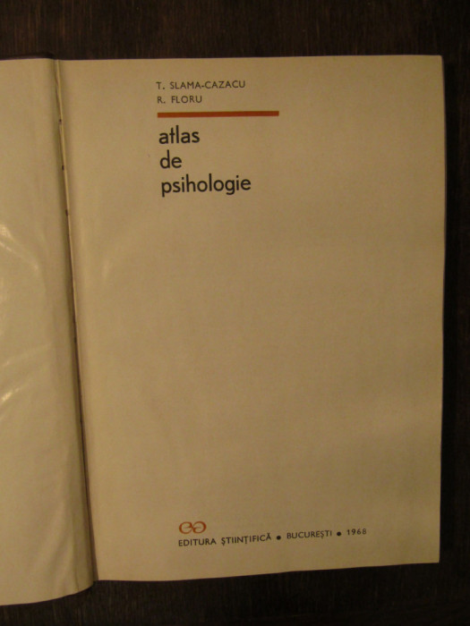 Atlas de psihologie-T.Slama-Cazacu, R.Floru