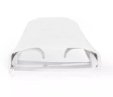 Pat Cablu 110cm x 6cm Alb Nedis - Organizator Cabluri, Montare Tapet/Perete, PVC/ABS