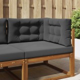 vidaXL Perna pentru canapea de exterior 3 pcs Antracit Poliester 900880