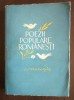 Poezii populare rom&acirc;nești: antologie (ed. Elena Petrovici; 1953)