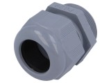 Garnitura etansare HELUKABEL PG29 IP68, Poliamida, Gri Inchis, Diametru Cablu 18-25mm, Serie HELUTOP HT-PG