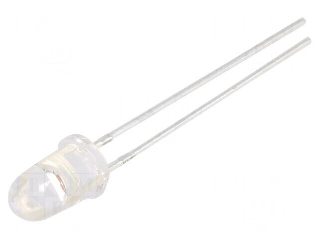 LED 5mm Roșie Convexă 15&deg; - Tensiune de Funcționare 2,1-2,6VDC, Număr Termic 2
