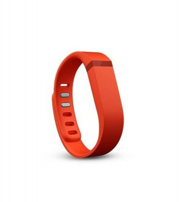 Bratara TPU pentru Fitbit Flex-Mărime L-Culoare Roșu deschis foto