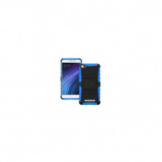 Husa Iberry Armor KickStand Negru cu Albastru Pentru Xiaomi Redmi 4A