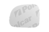 Geam oglinda Fiat Panda (169), 09.2009-12.2012, Fiat Panda (319), 05.2012- , partea Stanga, culoare sticla crom, sticla convexa, cu incalzire,