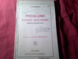 59. I.D.Barzan - Probleme nascute dupa Razboi -Economice-Financiare-Sociale - Ed. Cartea Romaneasca , 176pag