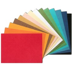 Pachet 100 coperti de carton imitatie piele pentru indosariere - Alb, A4, 250g/mp