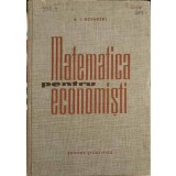 MATEMATICA PENTRU ECONOMISTI-A.I. BOIARSKI-321698
