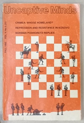 UNCAPTIVE MINDS , A JOURNAL OF INFORMATION AND OPINION ON EASTERN EUROPE , NO. 3 , FALL , 1992 foto