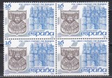 Spania 1984 - Burgos - 1100 de ani de existență, Bloc de 4, MNH, Nestampilat