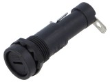 Clemă 6,3x30mm 15A PBT UL94V-0 pentru panou 250VAC &Oslash;13,2mm