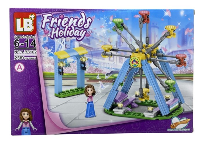 Set constructie Friends Holiday carusel NO.LB8102A