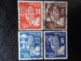 DDR-PRIETENIE NU RAZBOIULUI-SERIE COMPLETA-STAMPILATE, Stampilat