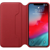 Husa de protectie Apple Folio pentru iPhone XS Max, Red