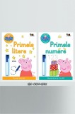 Cumpara ieftin Pachet Exersează cu Peppa Pig (Primele numere, Primele litere) - Neville Astley și Mark Baker