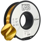 Filament PLA Silk Gold Negru 1.75mm Prof. Lab. 1kg Bobina Precizie 0.03mm Compatibil Imprimante 3D