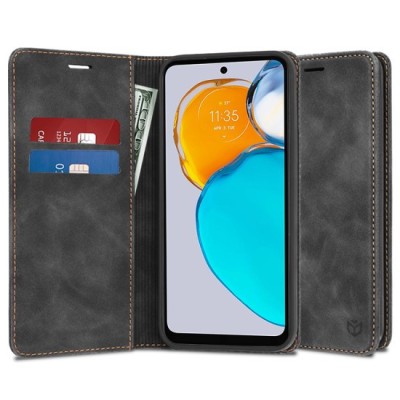Husa pentru Motorola Moto E22s - Techsuit Confy Cover - Black foto