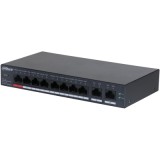 Cumpara ieftin Dahua 10 Port Cloud managed POE switch CS4010-8ET-110, Interfata: Port