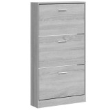 Cumpara ieftin Pantofar, gri sonoma, 59x17x108 cm, lemn prelucrat