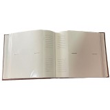 Album foto tip carte, piele ecologica, format 10x15 cm, 200 buzunare slip-in