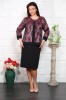 Compleu Elegant Nobles Marsala - 58Marimea, Yves