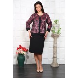 Compleu Elegant Nobles Marsala - 54Marimea