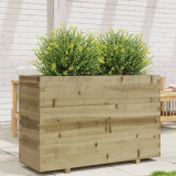 Jardiniera de gradina, 110x40x72,5 cm, lemn de pin impregnat GartenMobel Dekor, vidaXL