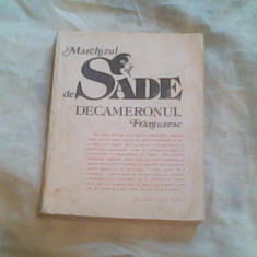 Decameronus frantuzesc-Marchizul de Sade